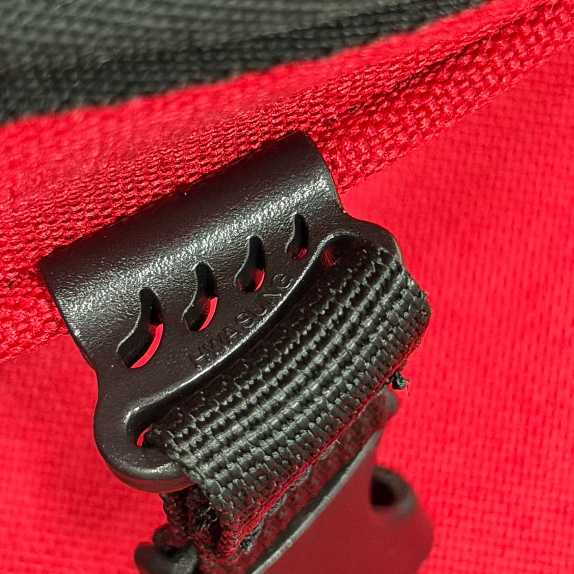 09FW 슈프림 드로우스트링 복조리 백팩 가방 체크 레드 상품이미지5