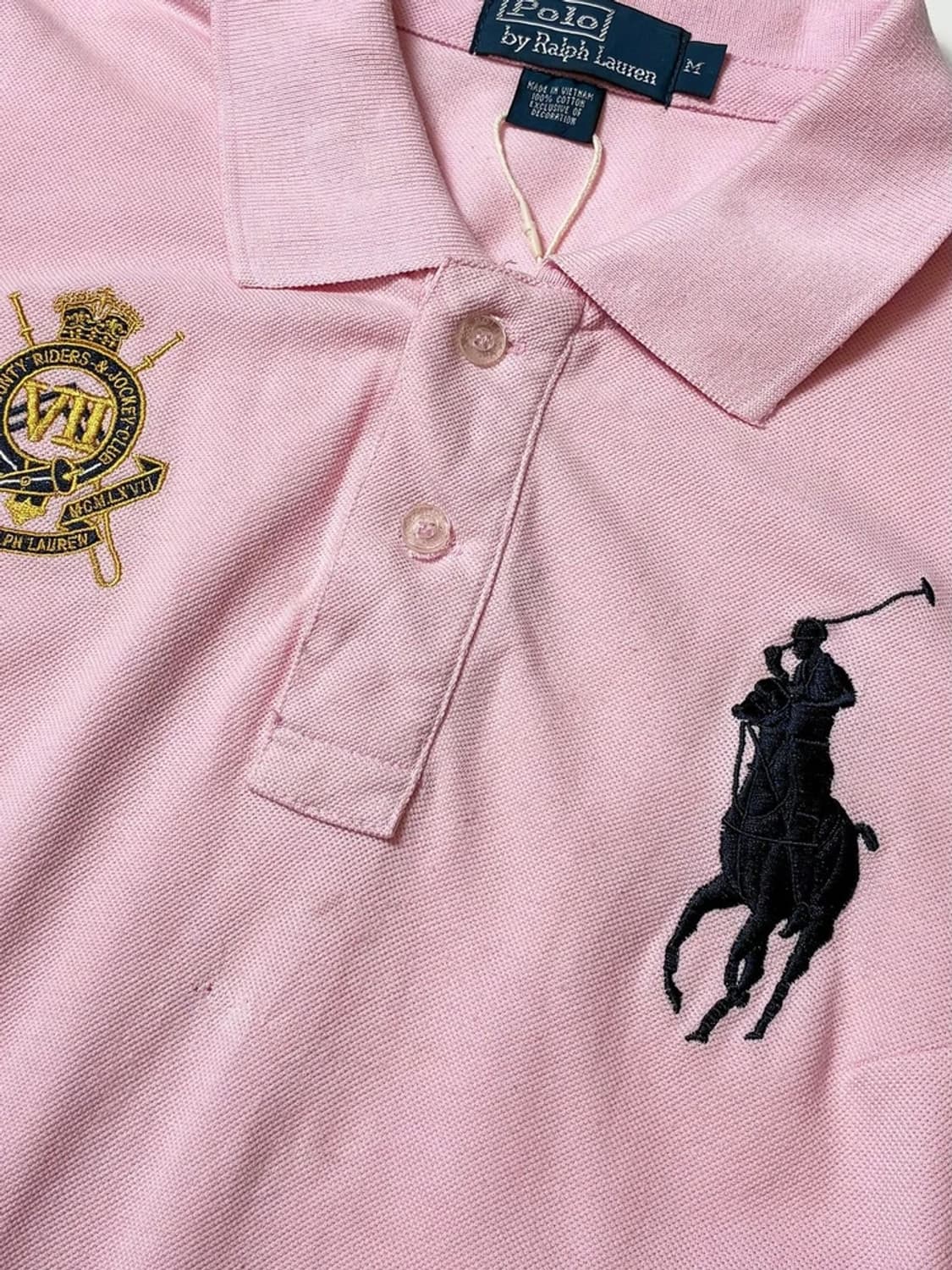 폴로 랄프로렌 핑크 빅포니 자수 PK 반팔 티셔츠 PN9503 상품이미지3