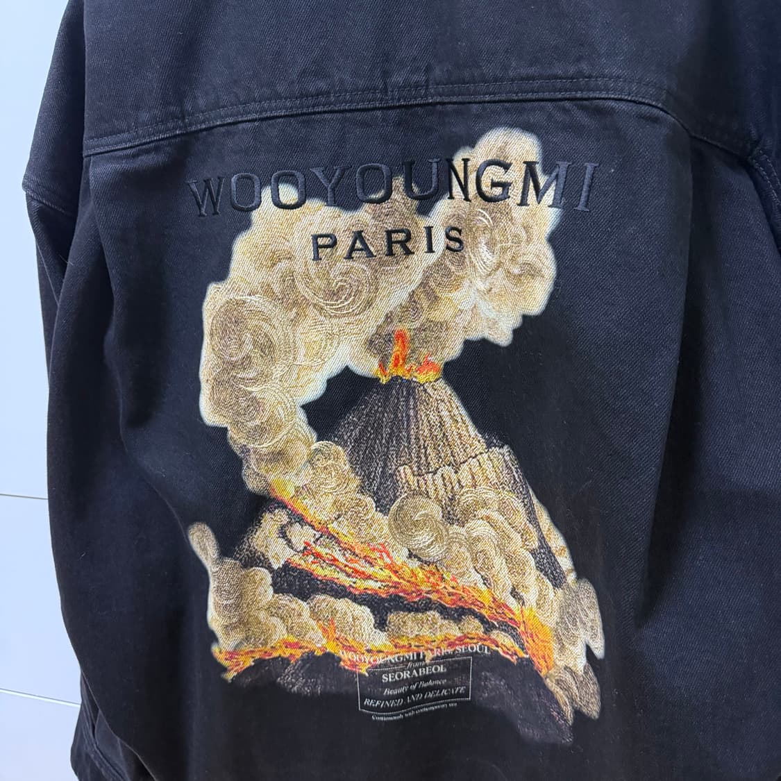 우영미 백로고 볼케이노 자켓
48사이즈  상품이미지2