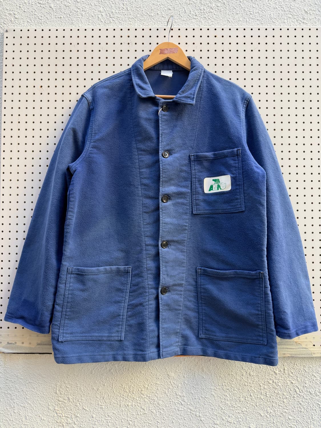 OLD EURO FADED MOLESKIN FRENCH 몰스킨워크자켓 상품이미지1