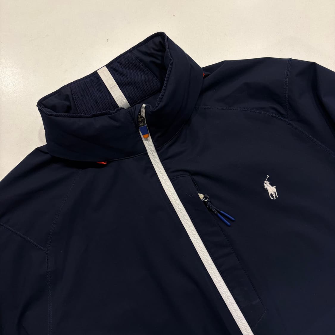 [L] 폴로 랄프로렌 신형 네이비 바람막이 폴리 자켓 B550 상품이미지3