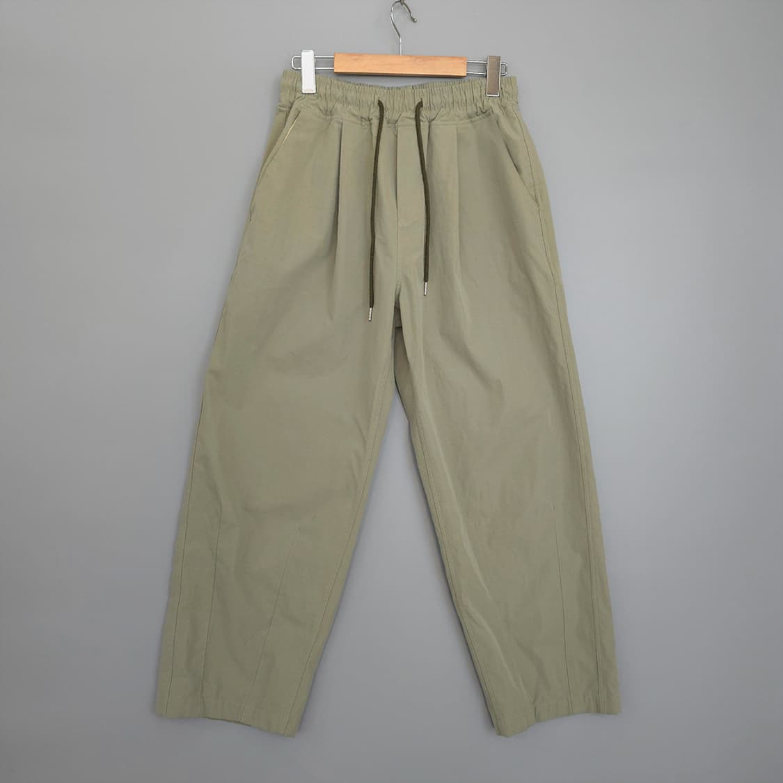 마일 MILE 밴딩 와이드 스트링 팬츠 L 상품이미지1