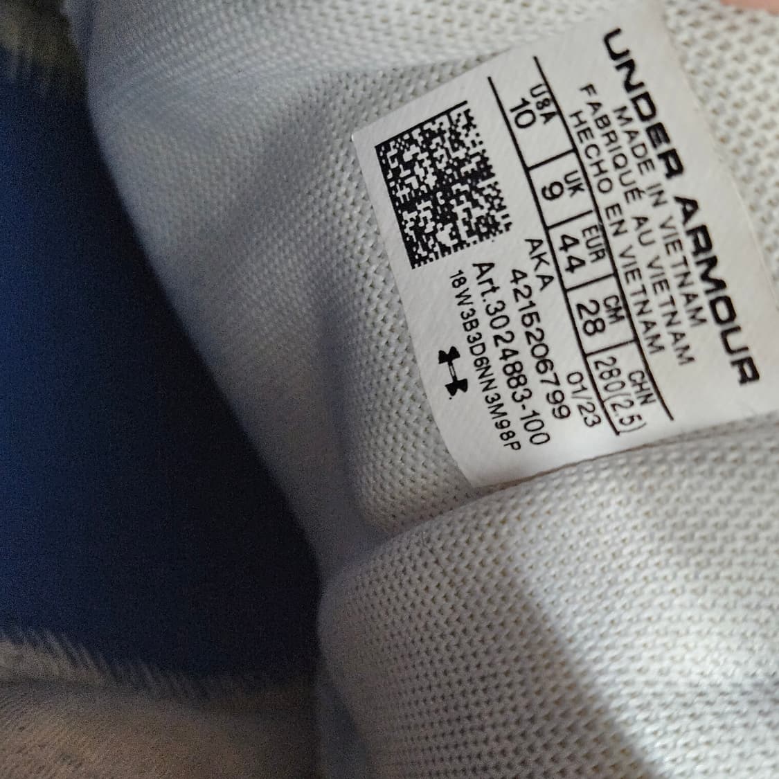 언더아머 UA 써지3 런닝화 280mm 상품이미지8