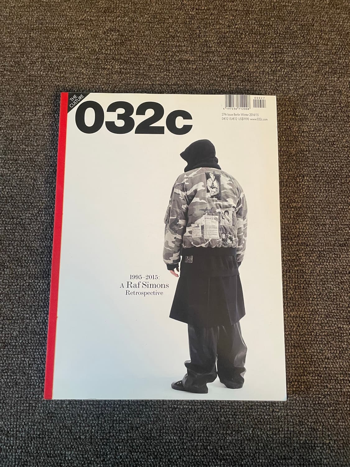 032c 라프시몬스 1995-2015 Retrospective 한정판 상품이미지1