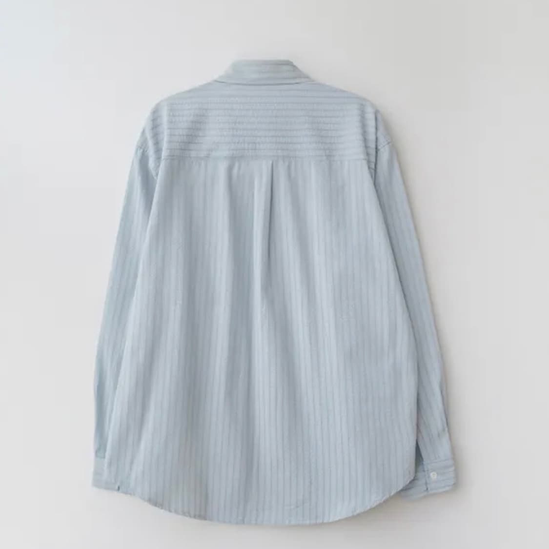 앤니즈 시어서커 스카이블루 셔츠 블라우스 상품이미지7