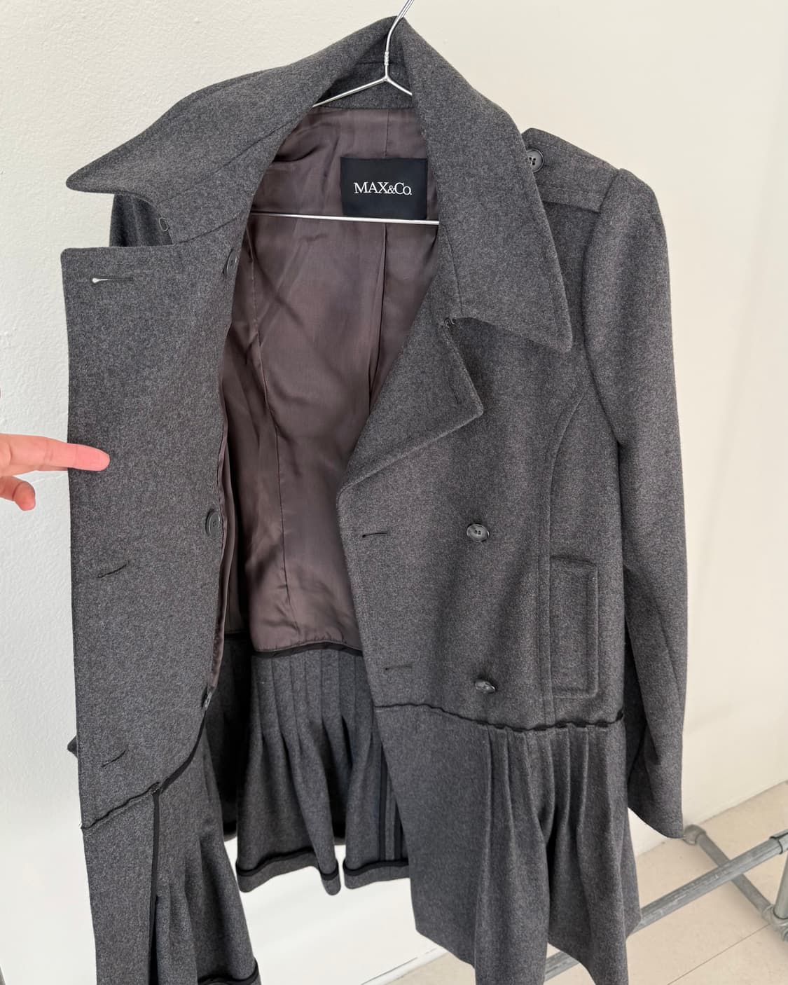 Max&co 울 코트 상품이미지2