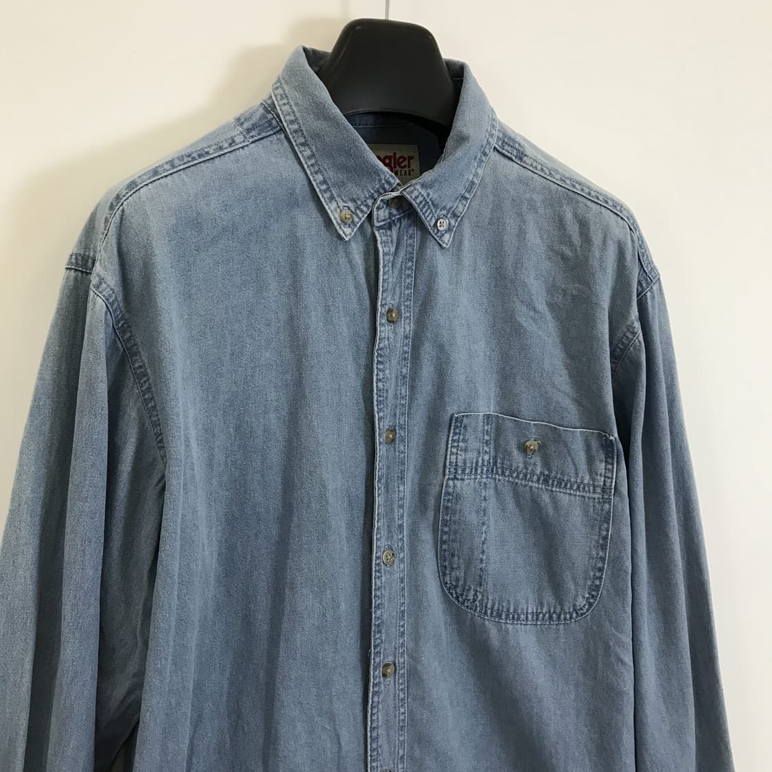 랭글러 Wrangler 웨스턴 데님셔츠 [L] 상품이미지2