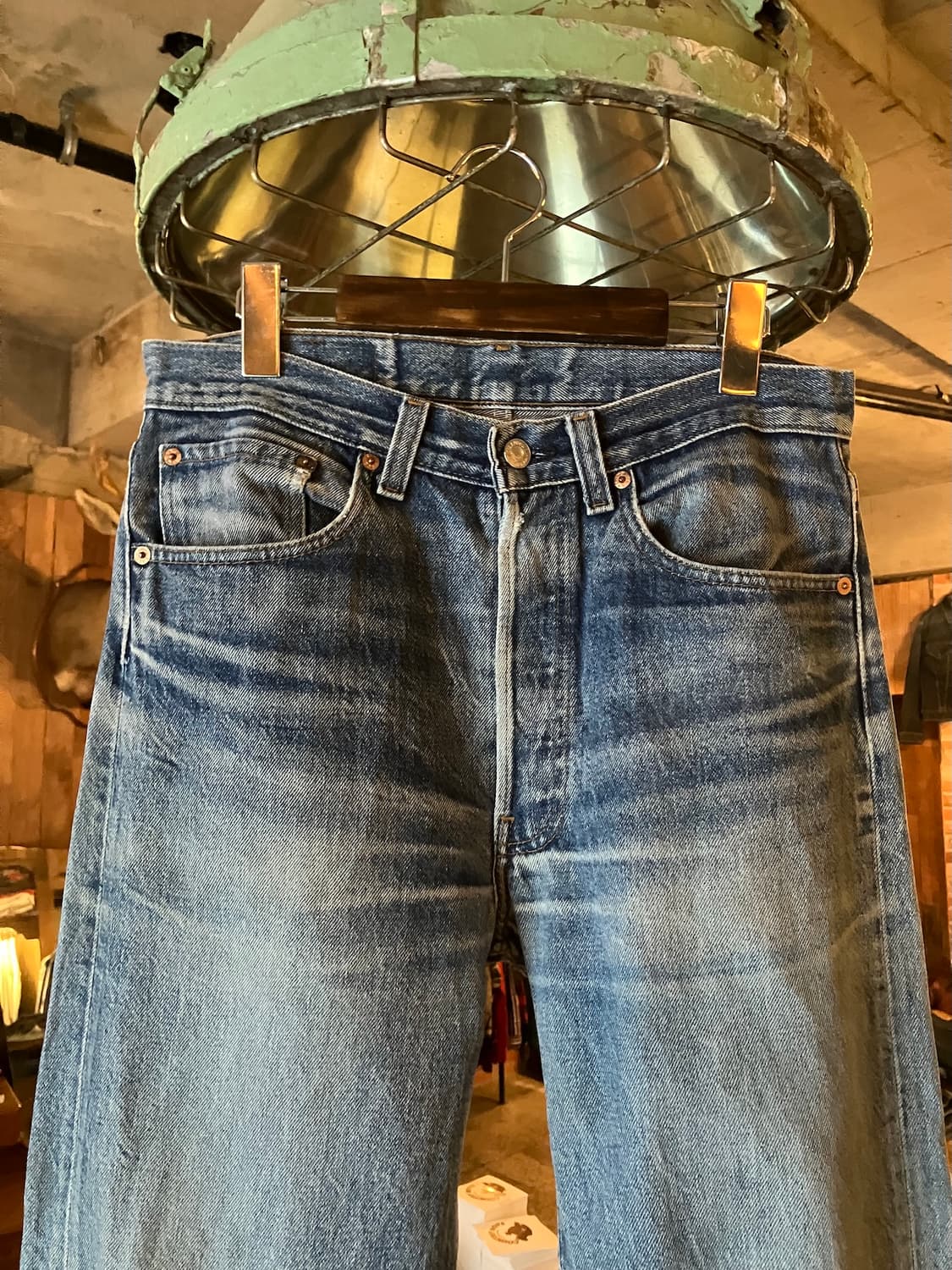 90s USA 빈티지 리바이스 501 데님 팬츠 상품이미지3