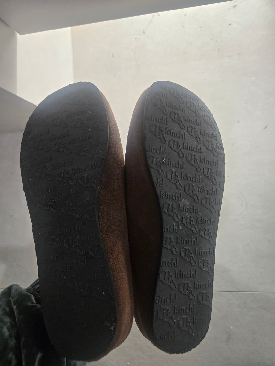 킨치 스웨이드 블런트 슈즈 브라운 275mm 상품이미지4