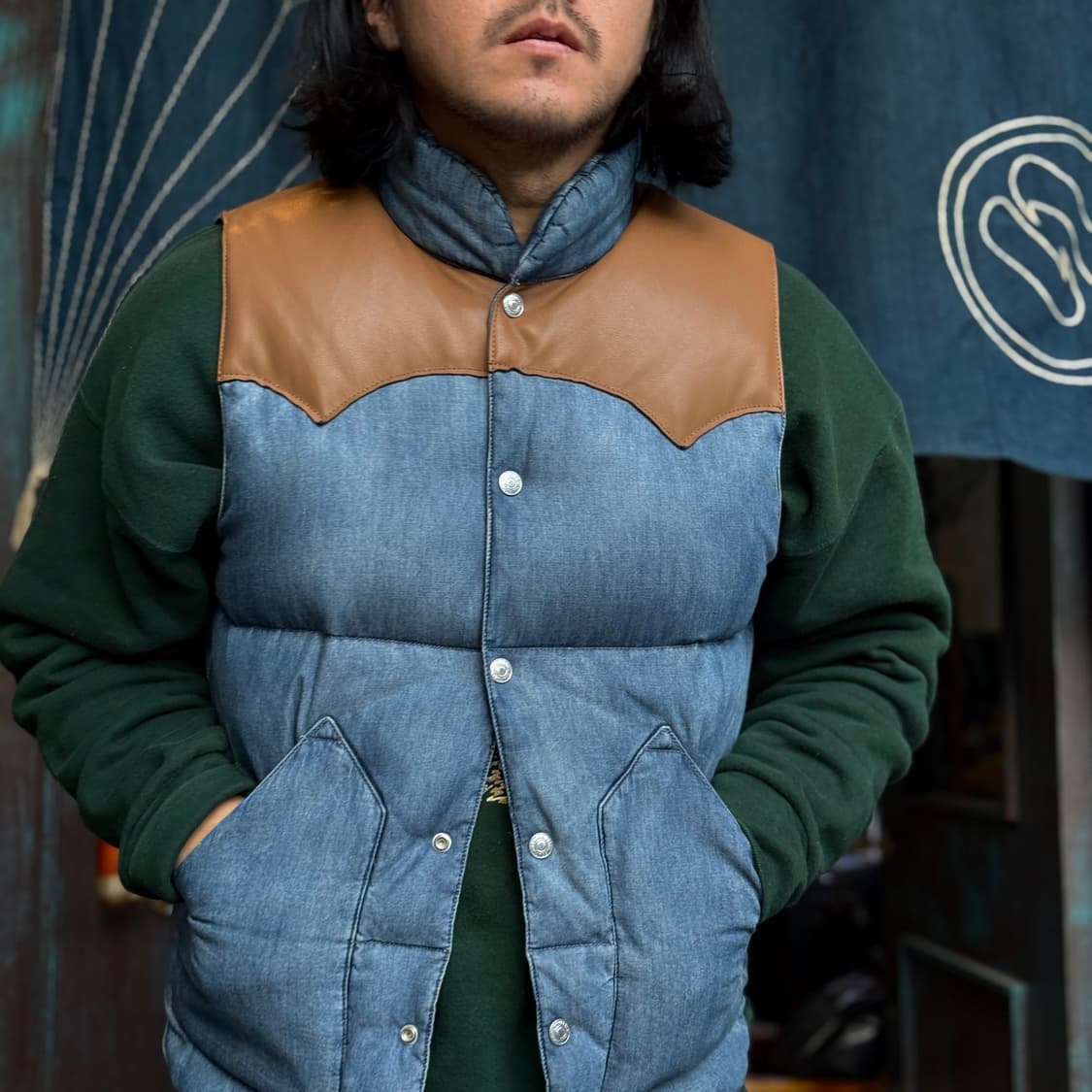 리바이스 덕다운 리버시블 베스트 95 상품이미지6