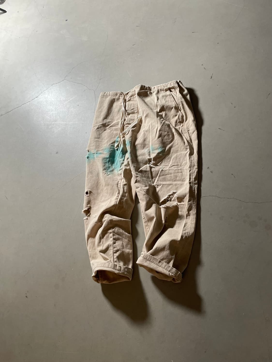 KZ Atelier  Distressed Pants 상품이미지1