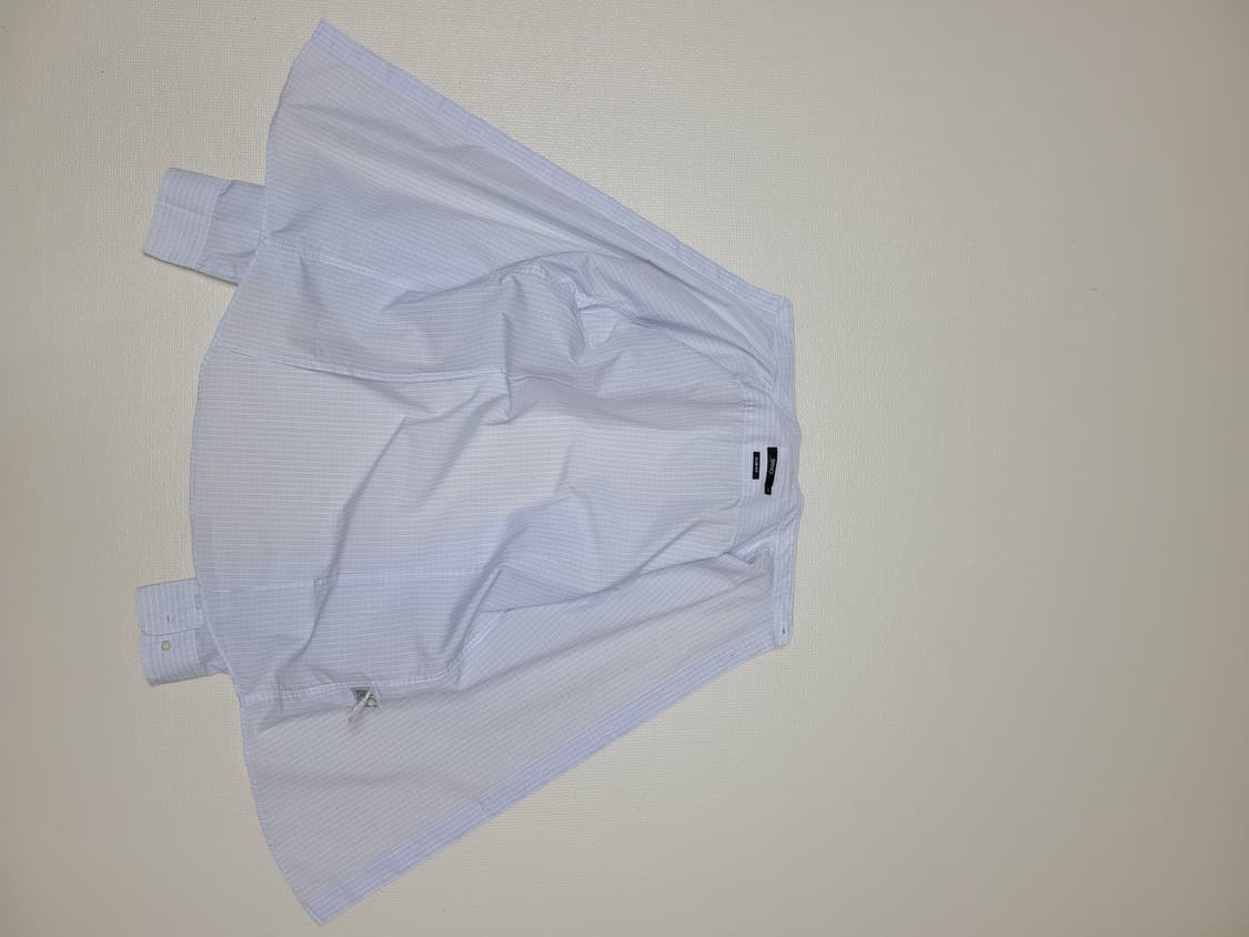 스파오포맨 SPAO for men 슬림핏 셔츠 105 스카이블루 상품이미지8