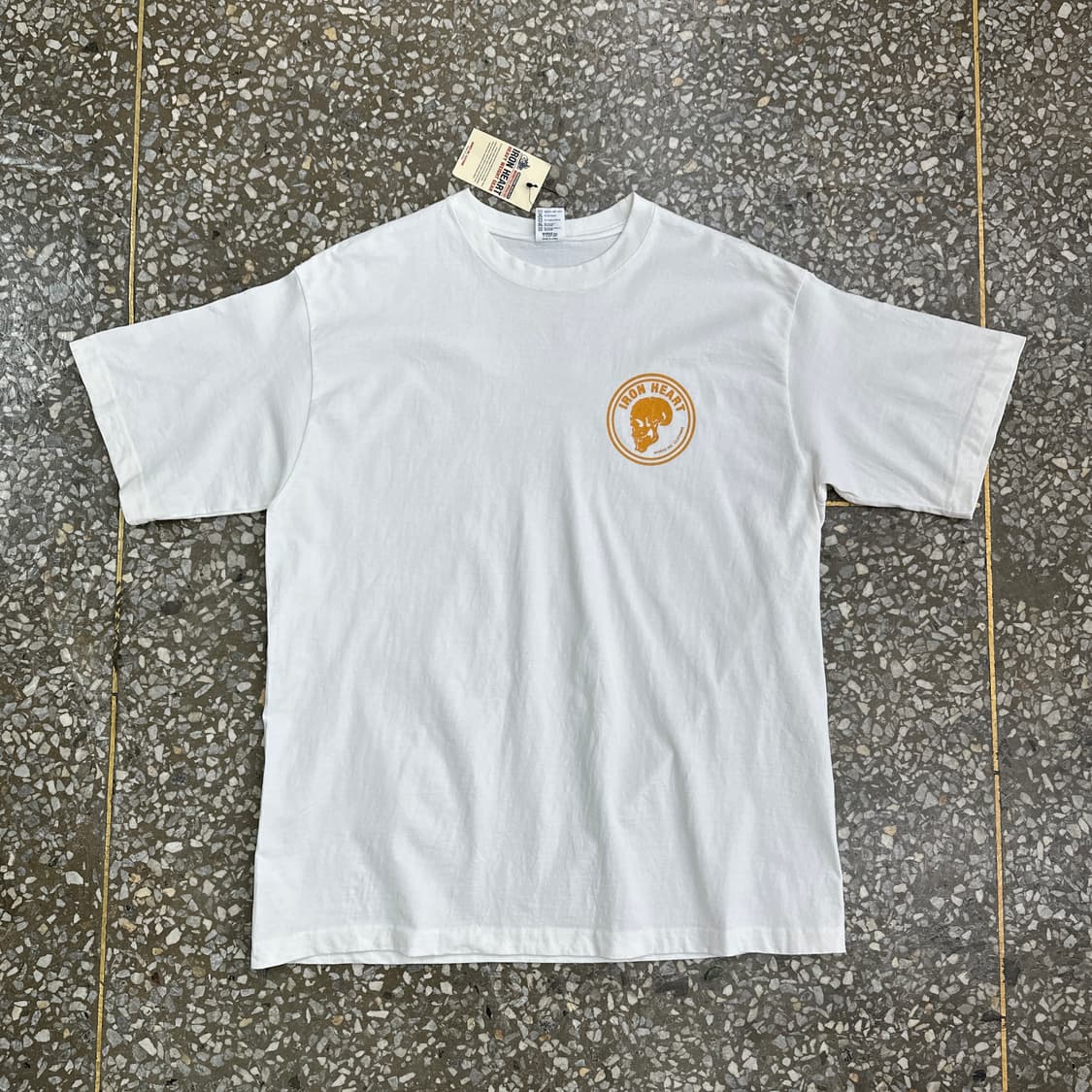 16SS 아이언 하트 스컬 티셔츠 XL 상품이미지1