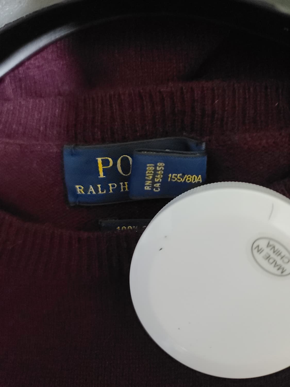 폴로 랄프로렌 워셔블 캐시미어 니트 상품이미지6