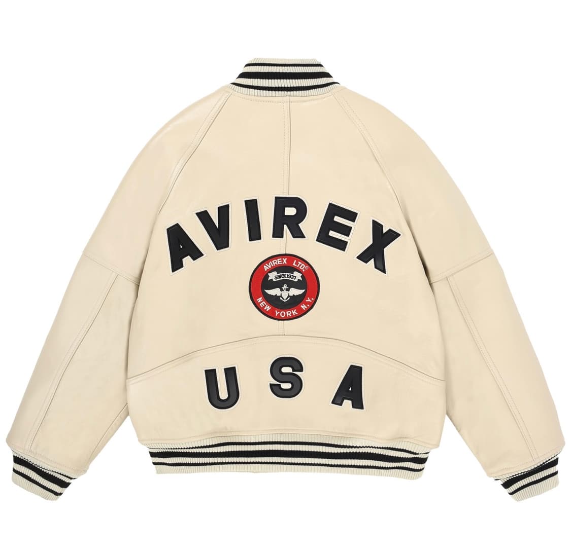 아비렉스 아이코닉 바시티 자켓 m 상품이미지1