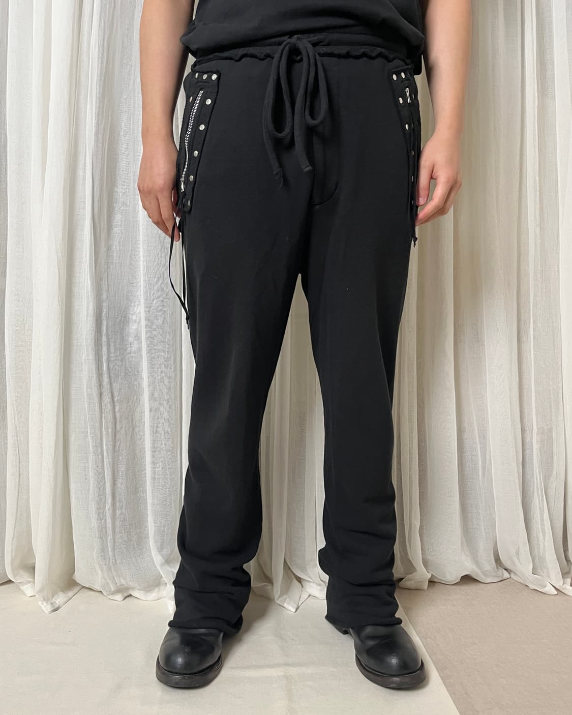 Nvrfrgt 스터드 플레어 라운지팬츠 네버포겟 트랙팬츠 상품이미지7