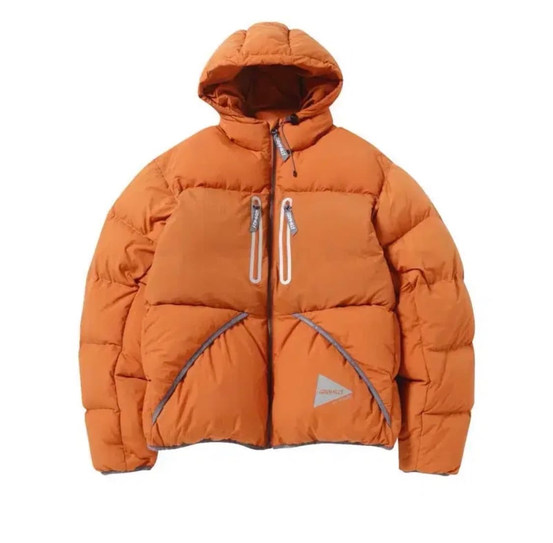 [M] 앤드원더 x 그라미치 구스 다운 패딩 오렌지 상품이미지1