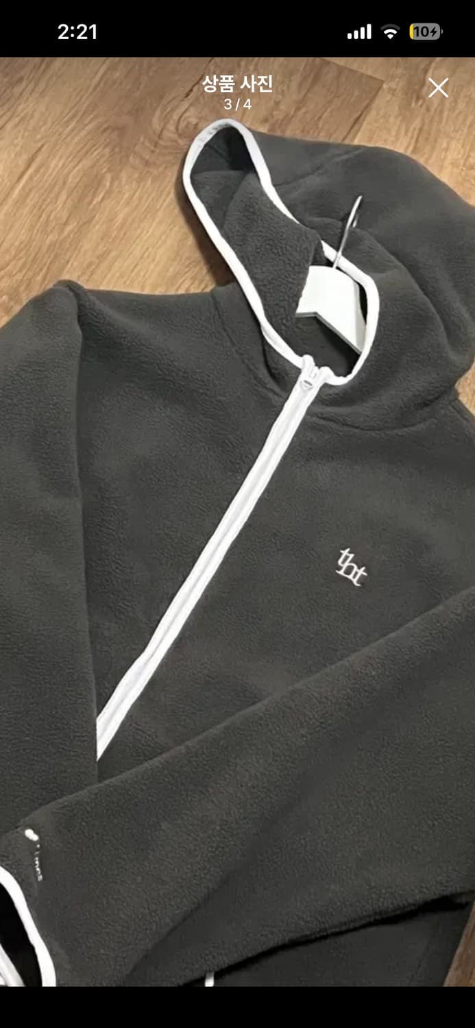 쓰리타임즈 후리스 상품이미지3