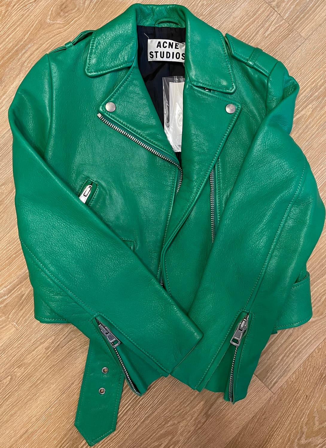 Acne Studios아크네 스튜디오 Mape 레더 재킷 34사이즈 상품이미지4