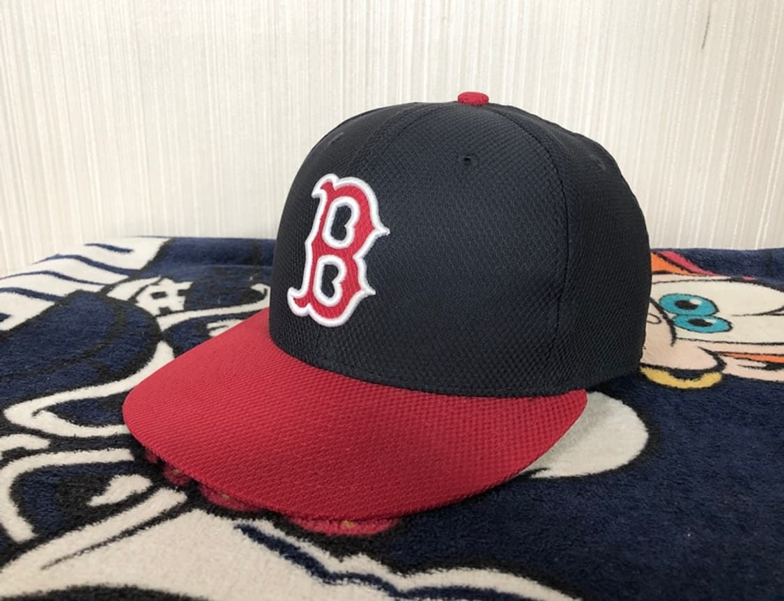 MLB 뉴에라 보스턴레드삭스 어센틱 게임캡/모자 7 5/8(60.6cm) 상품이미지2