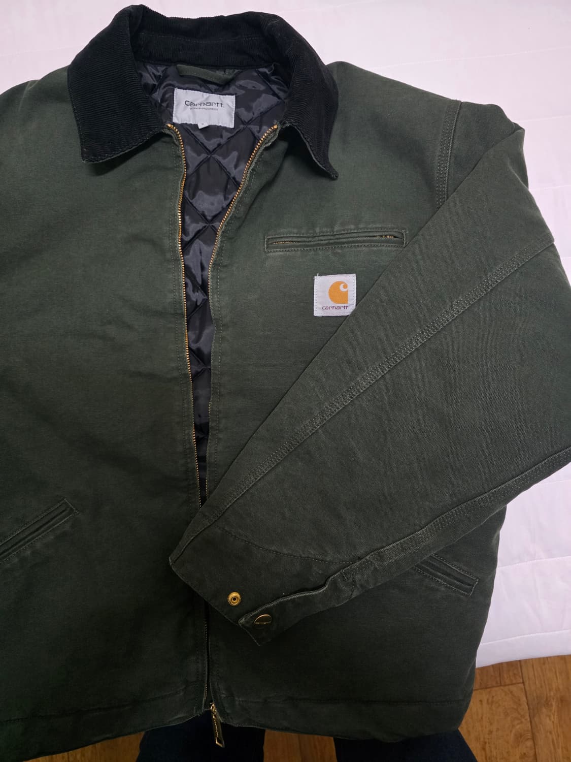 칼하트 디트로이트 올리브 S 상품이미지1