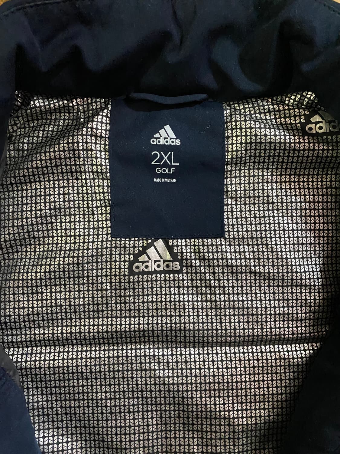 아디다스 골프 다운 패딩 조끼 2XL 네이비 상품이미지2