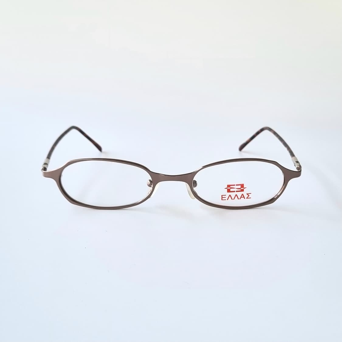 데드스탁 빈티지 브라운 슬림 메탈 안경테 624 상품이미지2