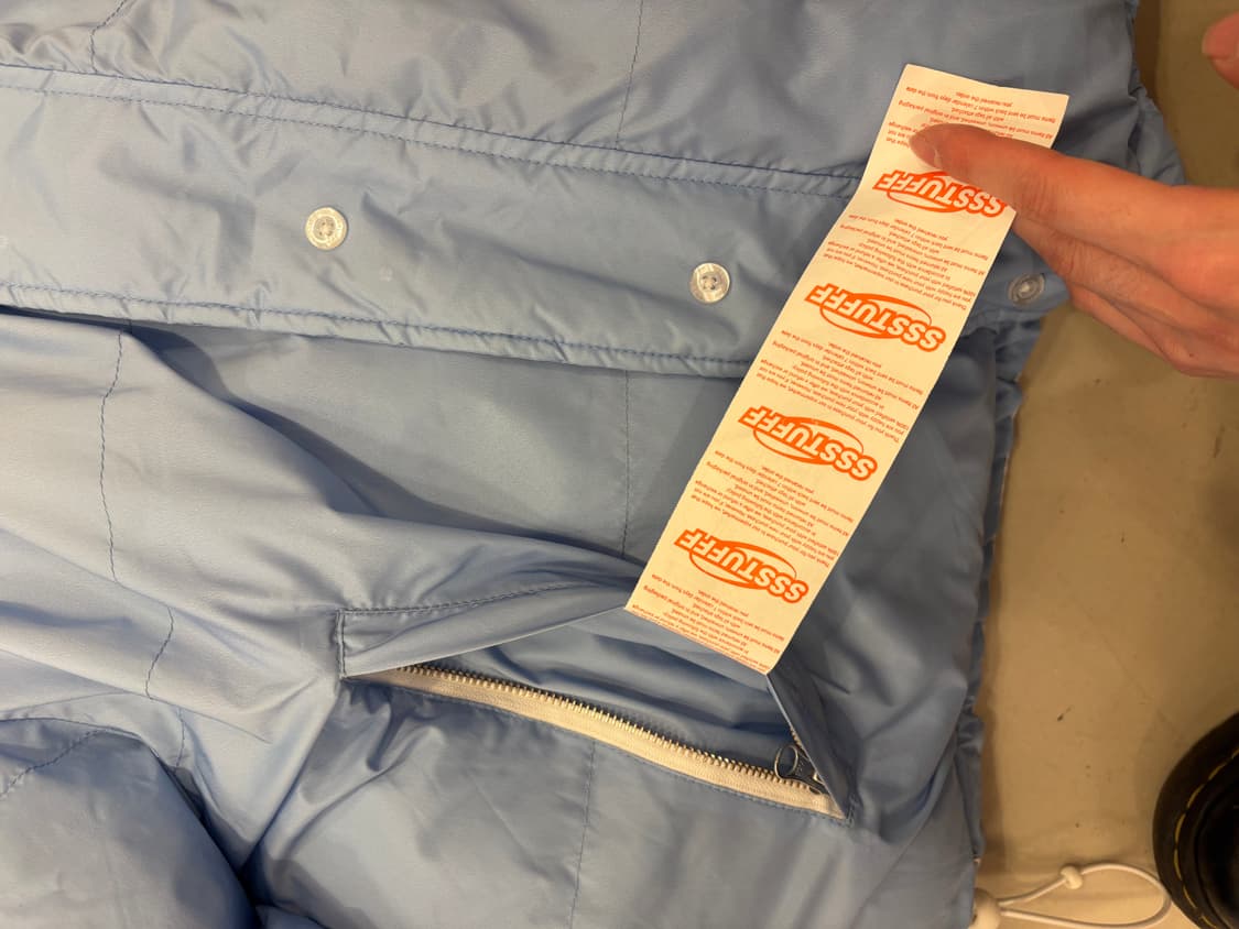 [S] SSSTUFFF 리버시블 셔츠 푸퍼 패딩 상품이미지7