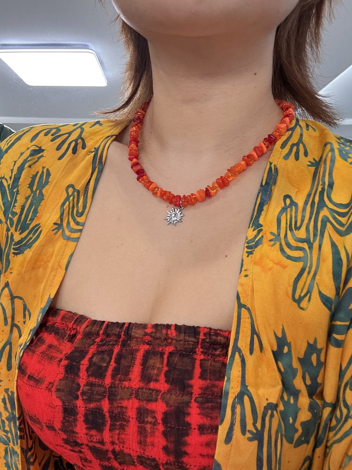 [다비즈 핸드메이드] 선샤인 여름 목걸이 상품이미지3