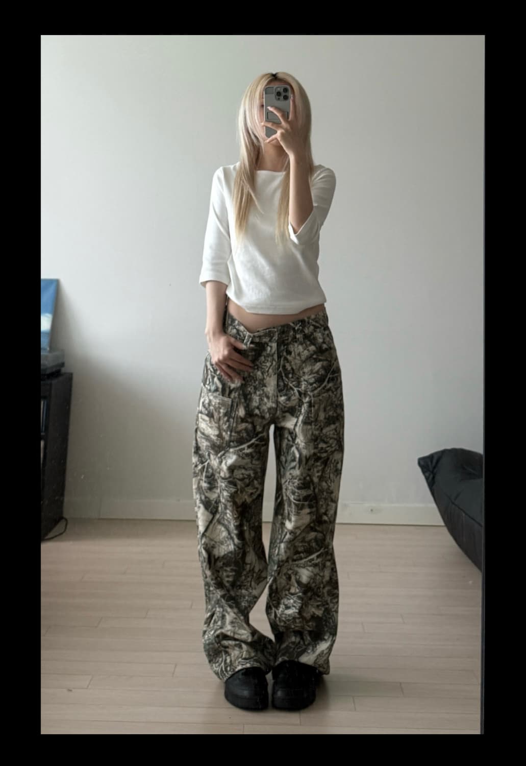 ERTR 니들 리얼트리 데님팬츠 상품이미지1