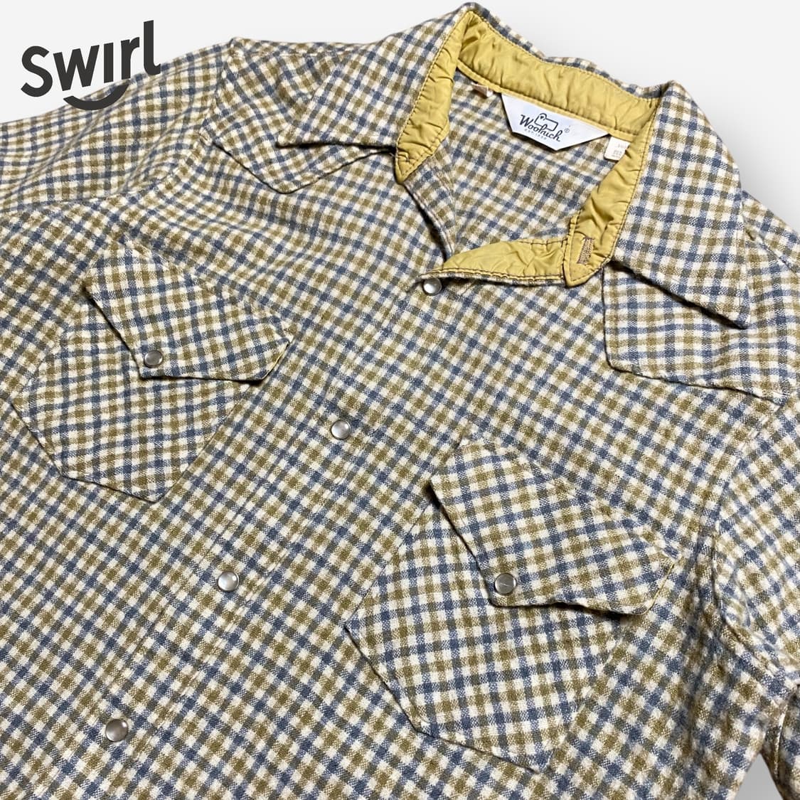 90s Woolrich Wool western shirts 상품이미지3