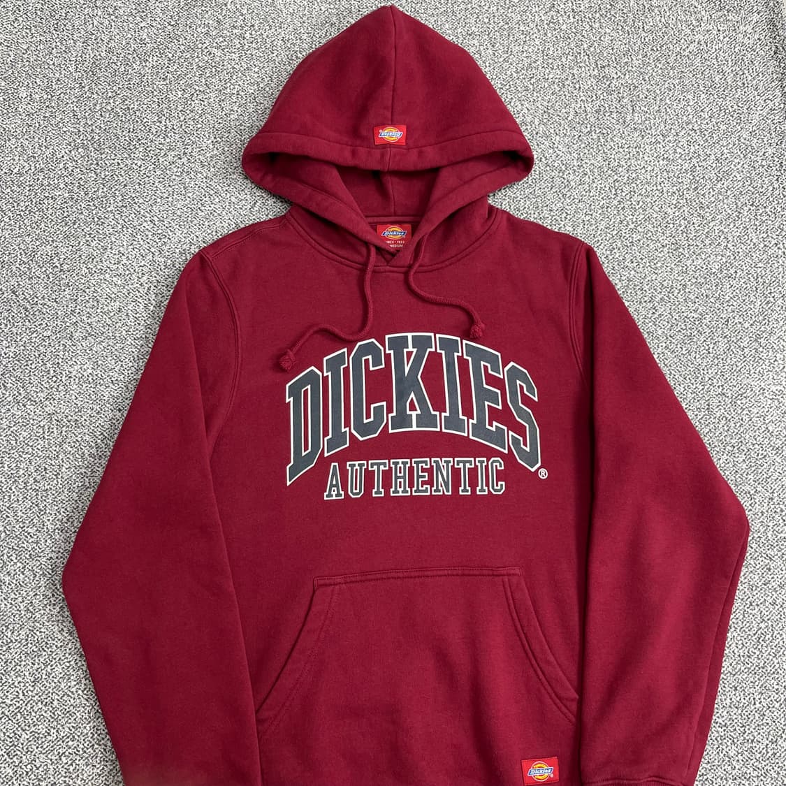 <디키즈 어센틱 버건디 후드티> No.1265 상품이미지3
