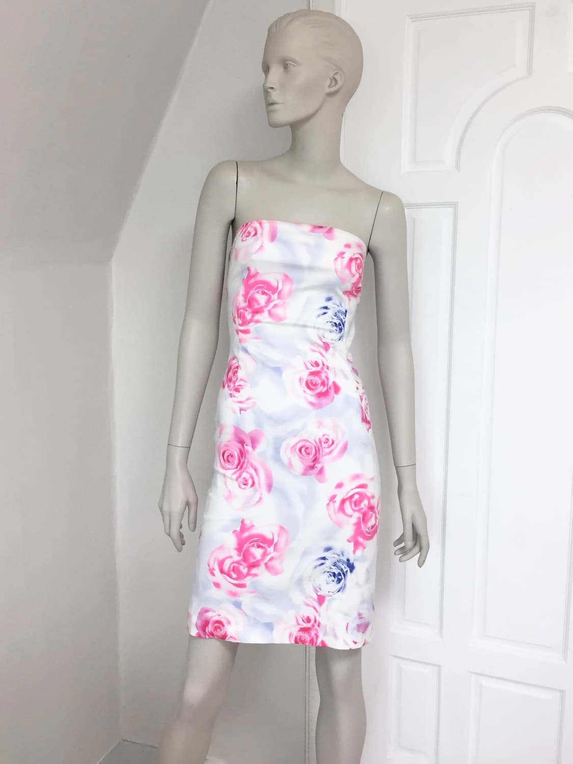Versus 1990’s airbrush Rose mini dress 상품이미지2