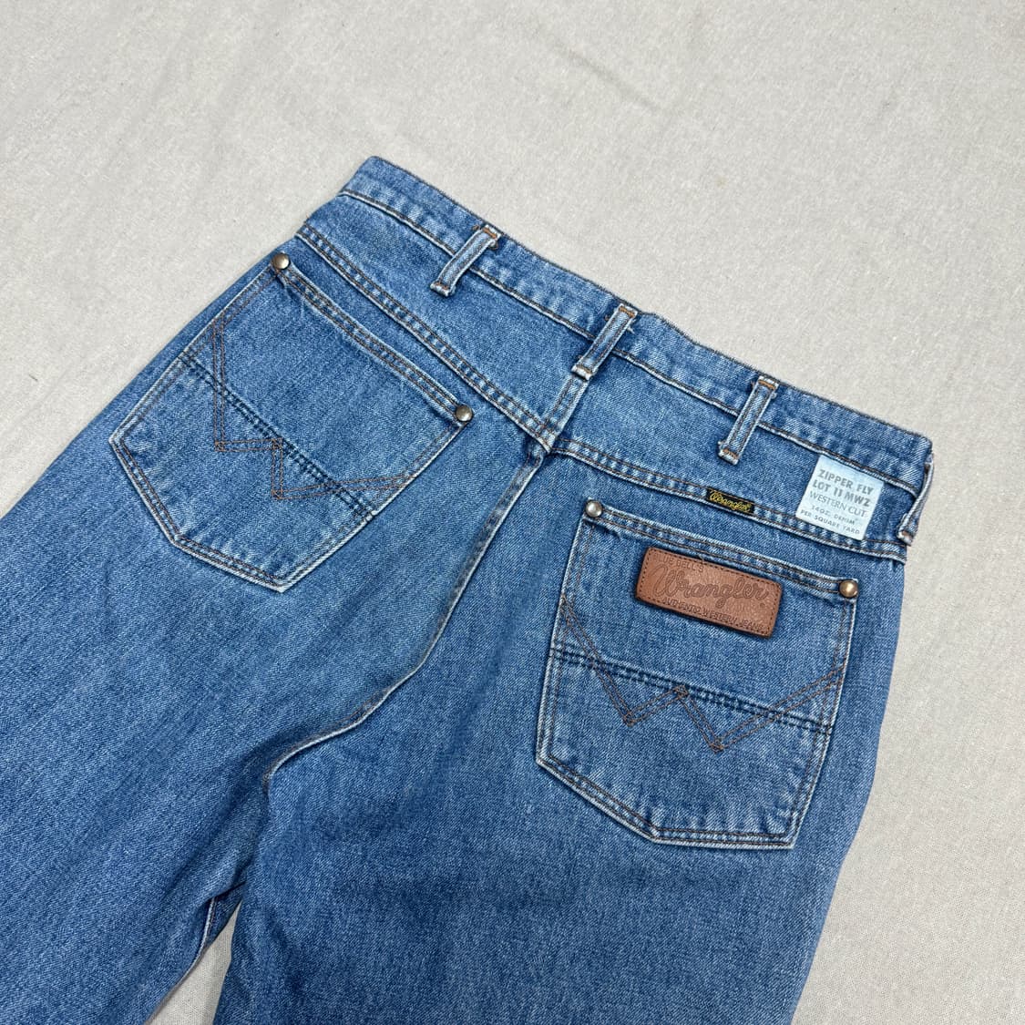 랭글러 90s 재팬 중청 패치 데님팬츠 33 상품이미지1