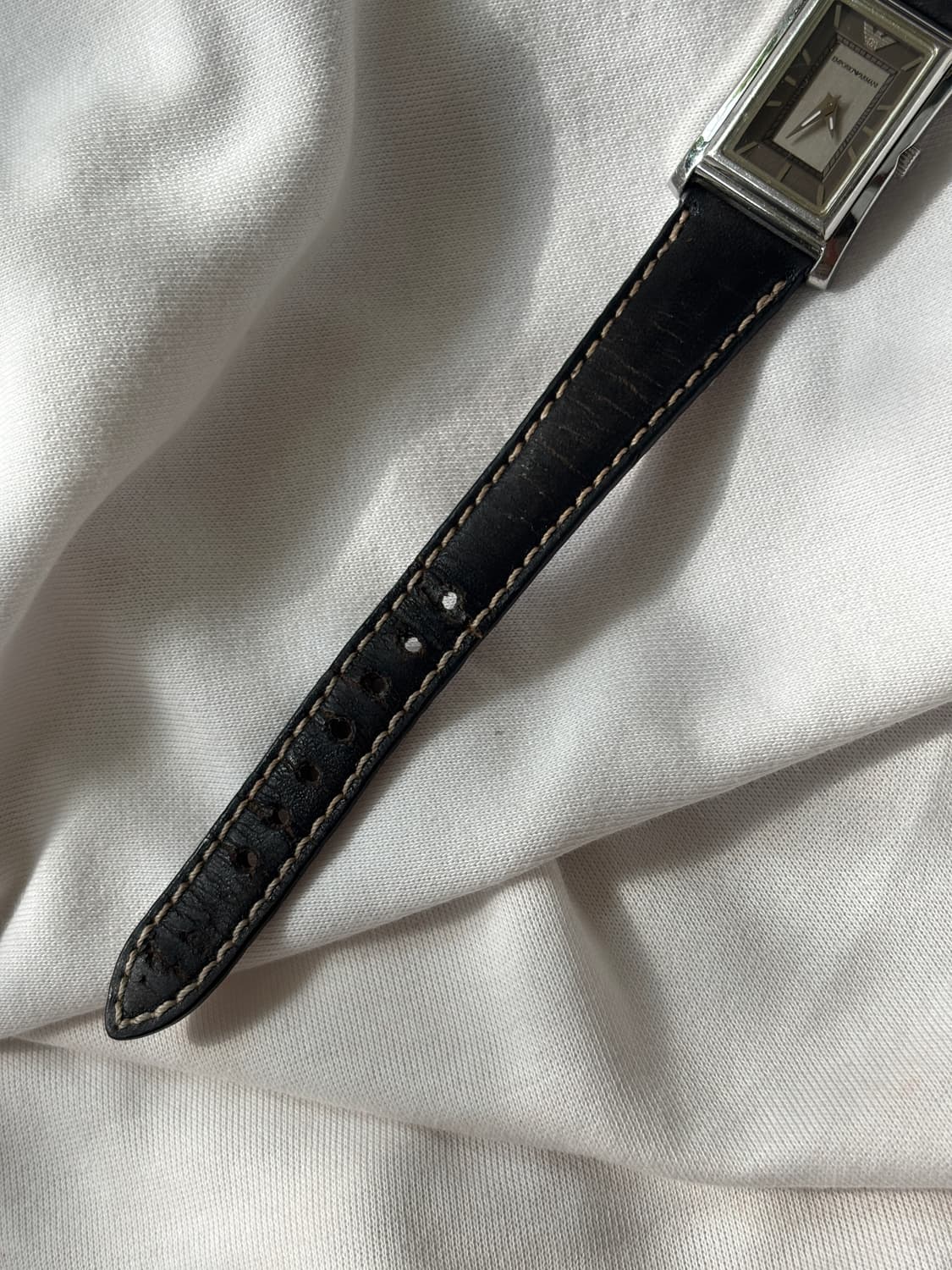 vintage emporio armani leather watch 상품이미지3