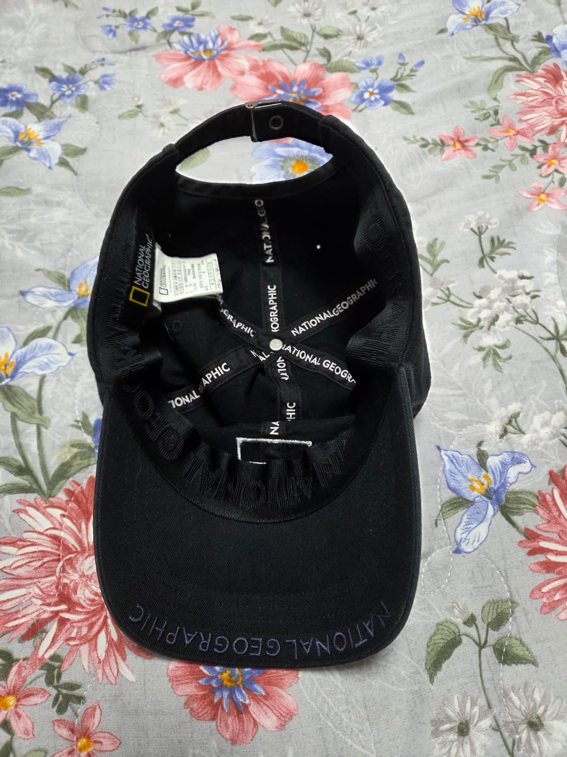 내셔널지오그래픽 블랙 볼캡56~58 상품이미지5