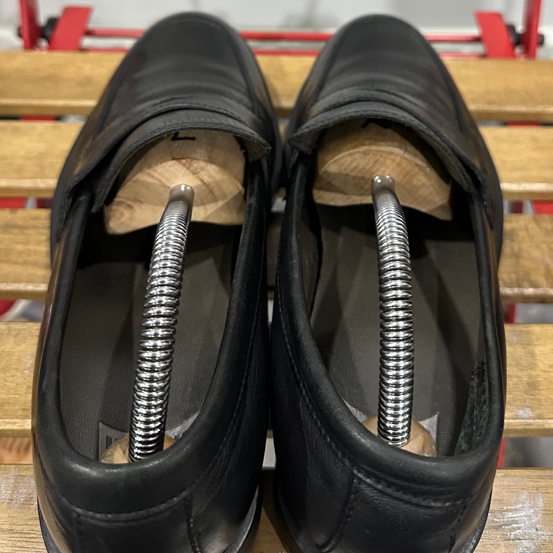 39) 캠퍼 로퍼 남성 남자 구두 페니로퍼 레더 블랙 상품이미지5
