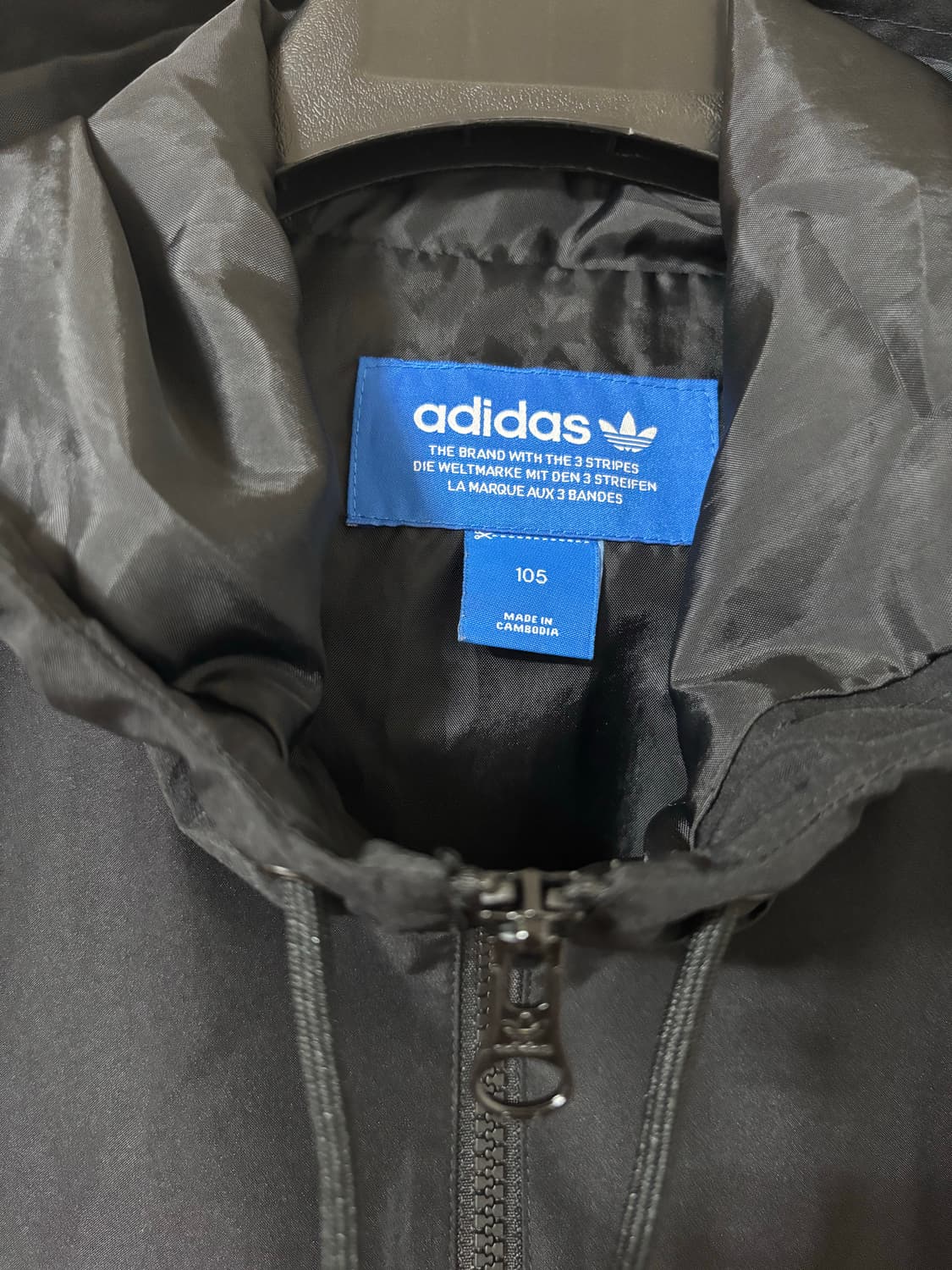 아디다스 후드 바람막이 블랙 105 상품이미지4