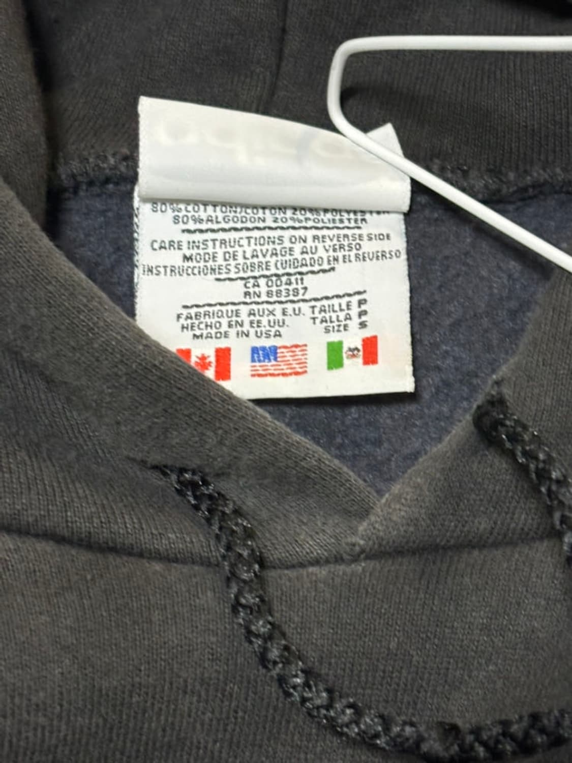 90s adidas 올드 아디다스 빈티지 트레포일 로고 후드티 상품이미지8