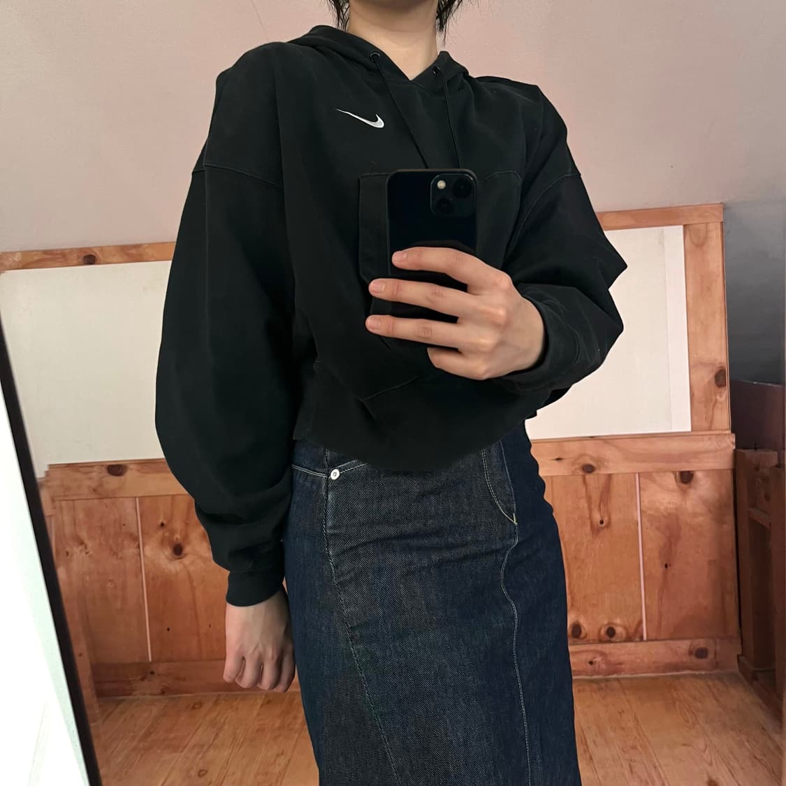 Nike 오버사이즈 저지 풀오버 후디 M 상품이미지2