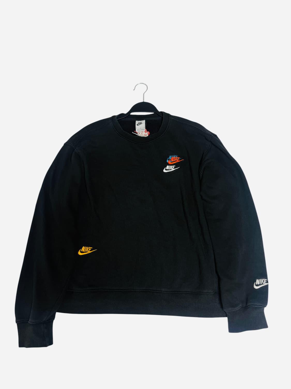 Nike Multi Swoosh 맨투맨 블랙 M 상품이미지1