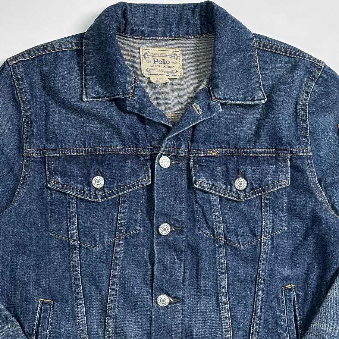 폴로 랄프로렌 보이즈 성조기 데님 자켓   상품이미지2