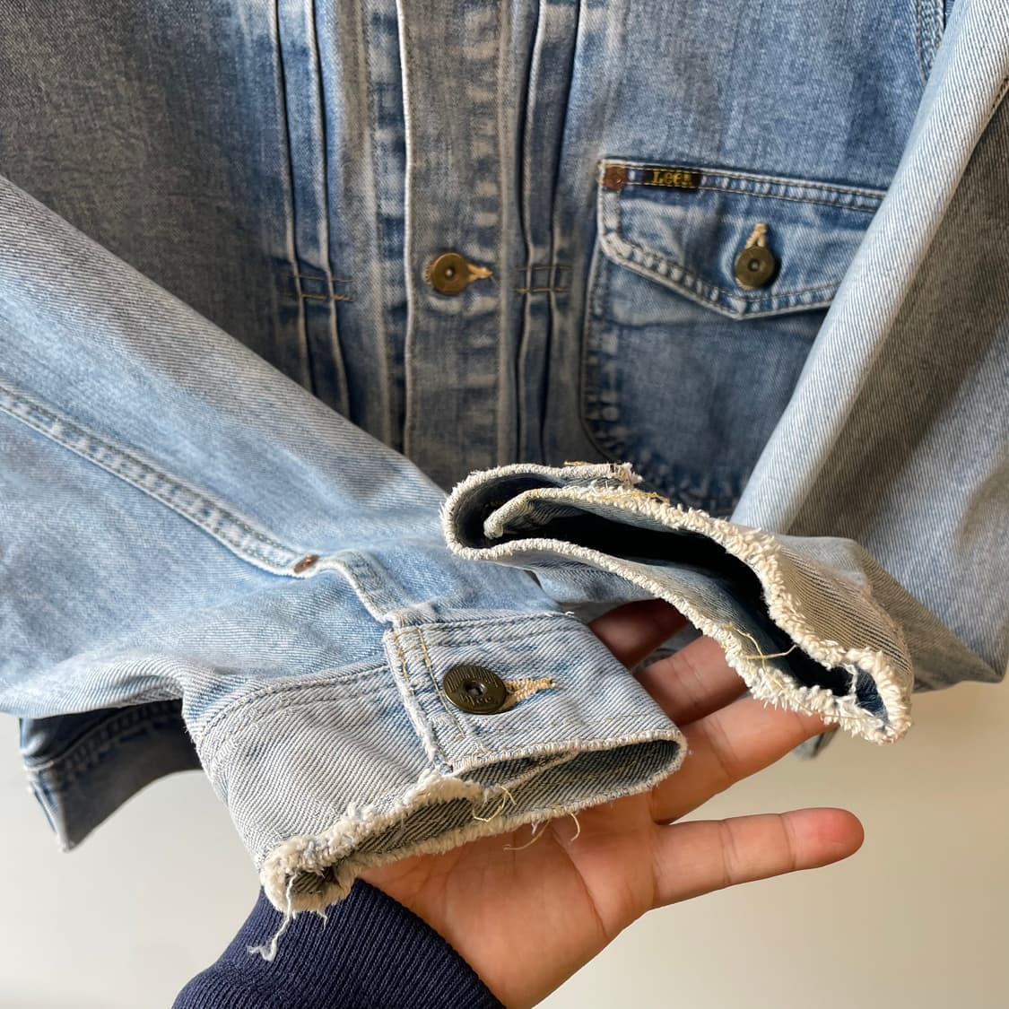 리 타입1 데님 트러커 자켓 상품이미지6