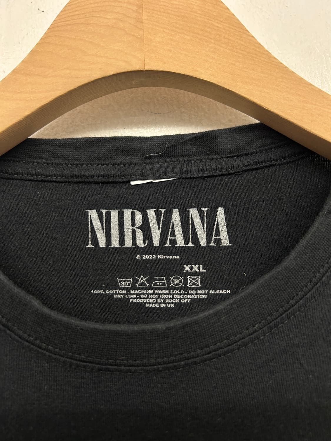 너바나 2022 오피셜 머천 티셔츠 상품이미지5