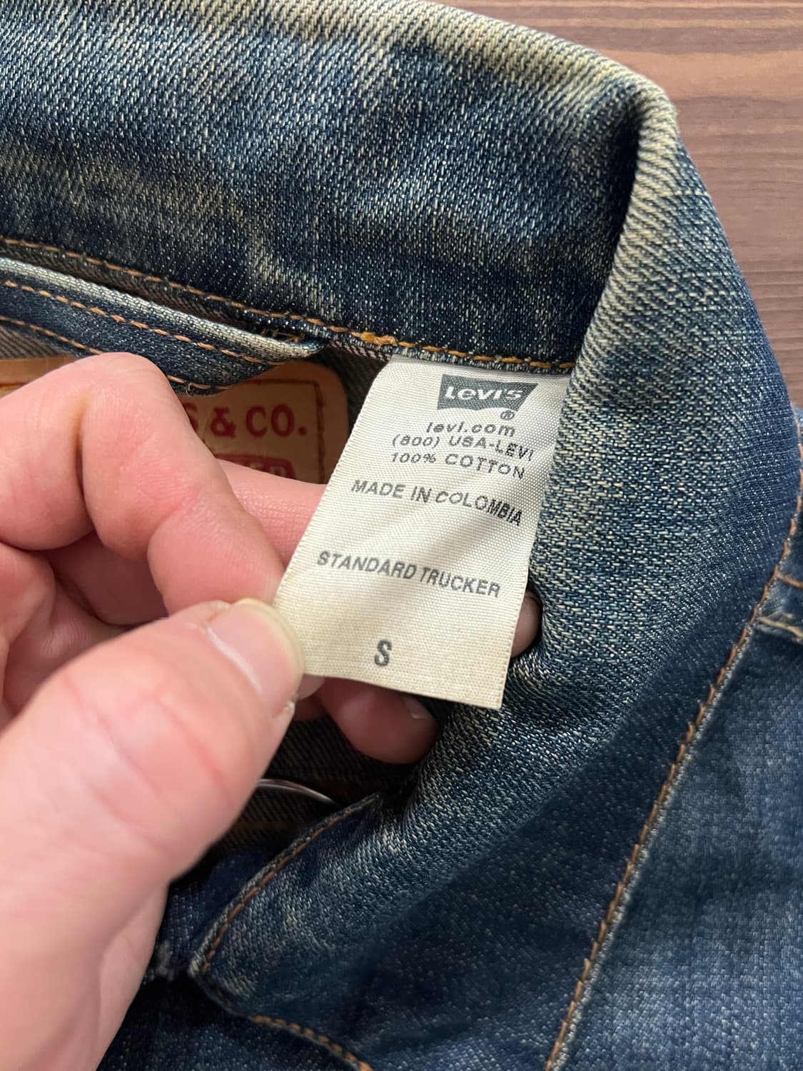 Levis 리바이스 70507 데님 트러커 자켓 상품이미지7