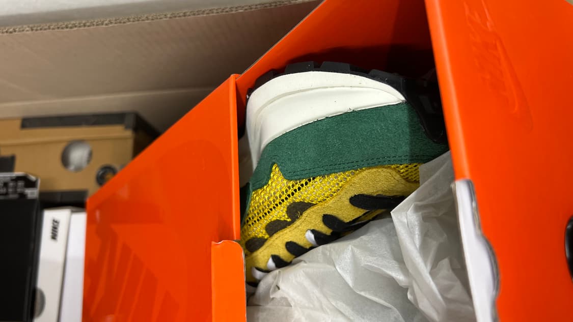 Nike x Sacai VaporWaffle Tour 옐로우&그린 상품이미지1