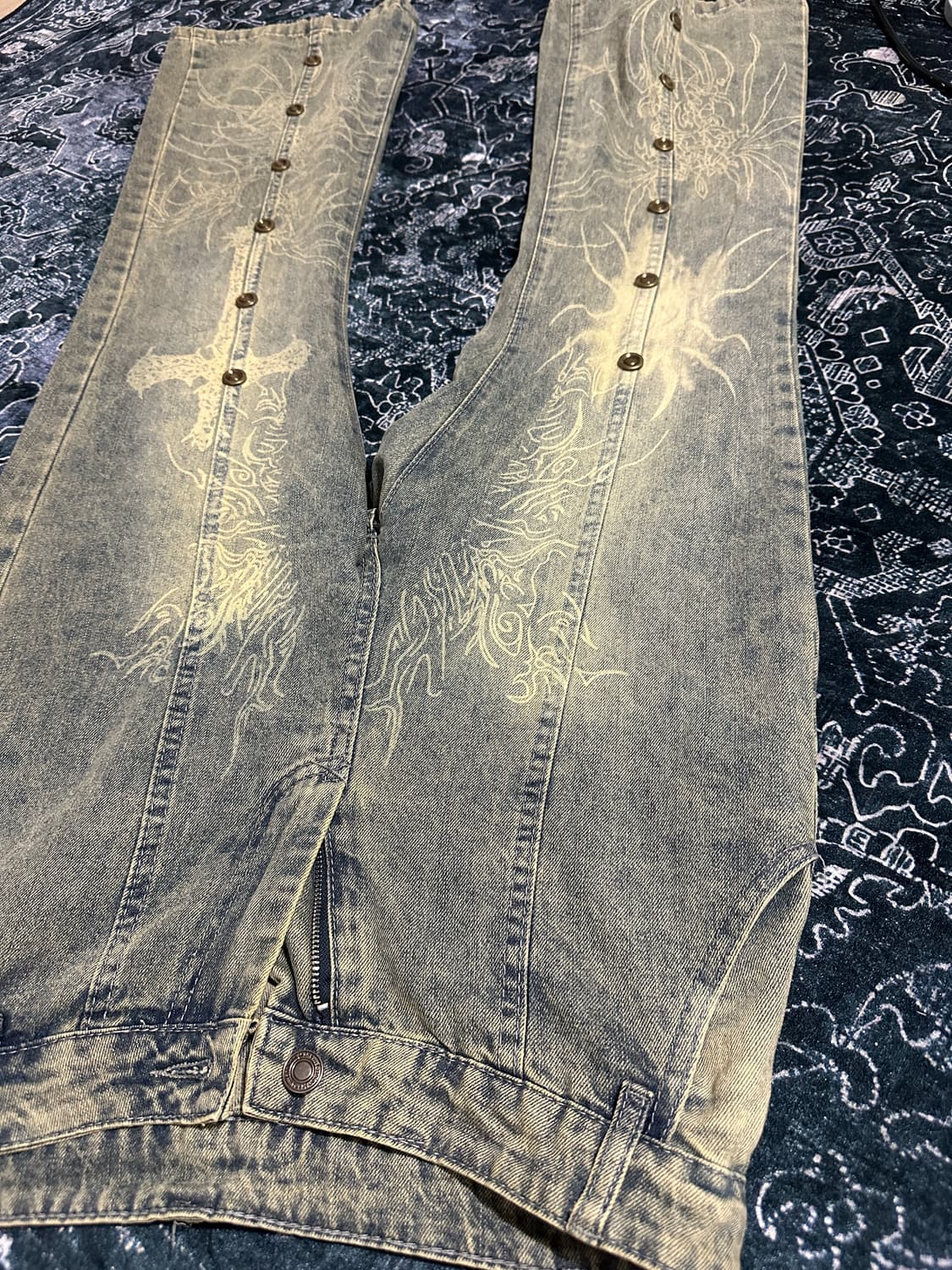 Y2k 부츠컷 팬츠 상품이미지4