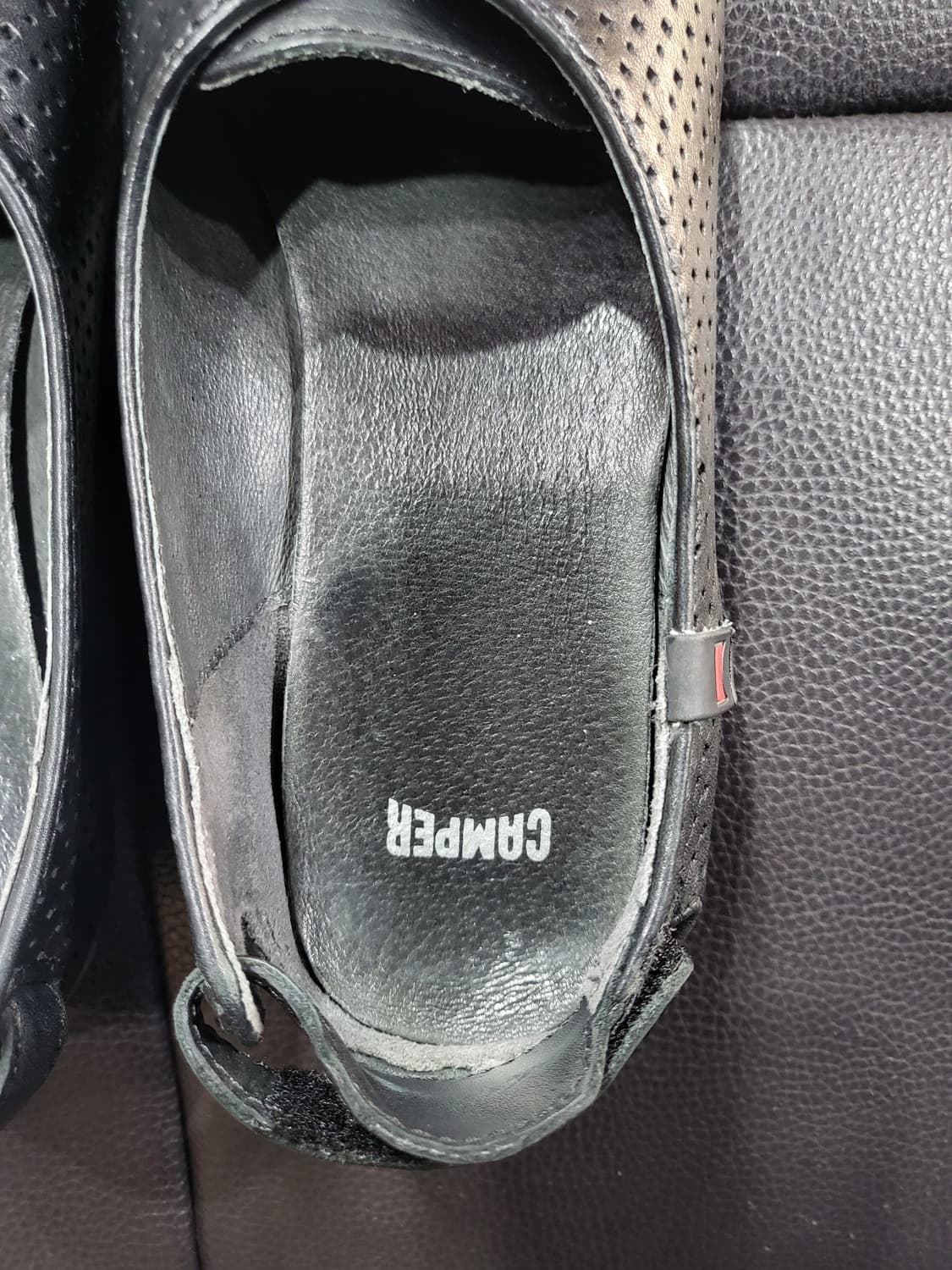 캠퍼 펀칭 가죽 샌들 상품이미지6