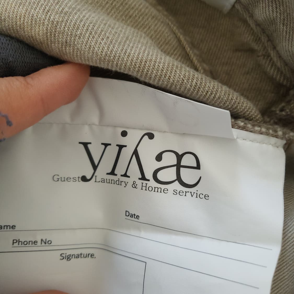 Yiyae 이예 블리치 팬츠 M 상품이미지8