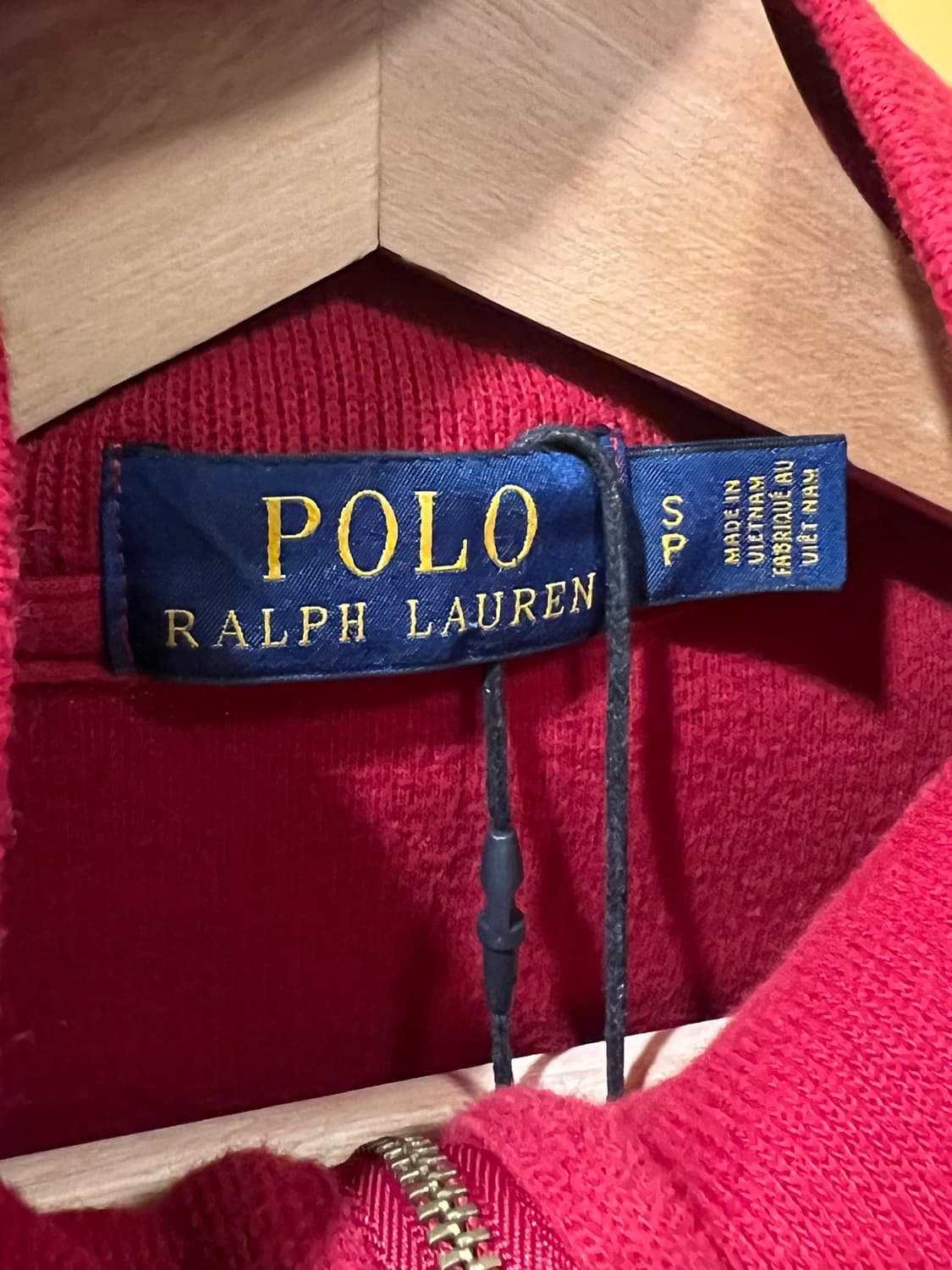 [S] 폴로 랄프로렌 반집업 니트 아노락 스웨트셔츠 상품이미지7